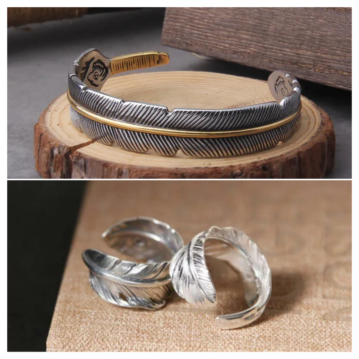 MongravaBowls - Feather Bangle