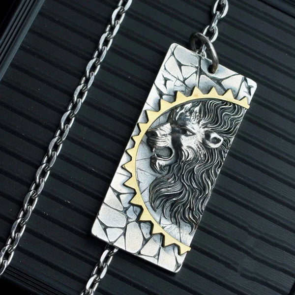 Mongolia Jewelry - Lion King Necklace