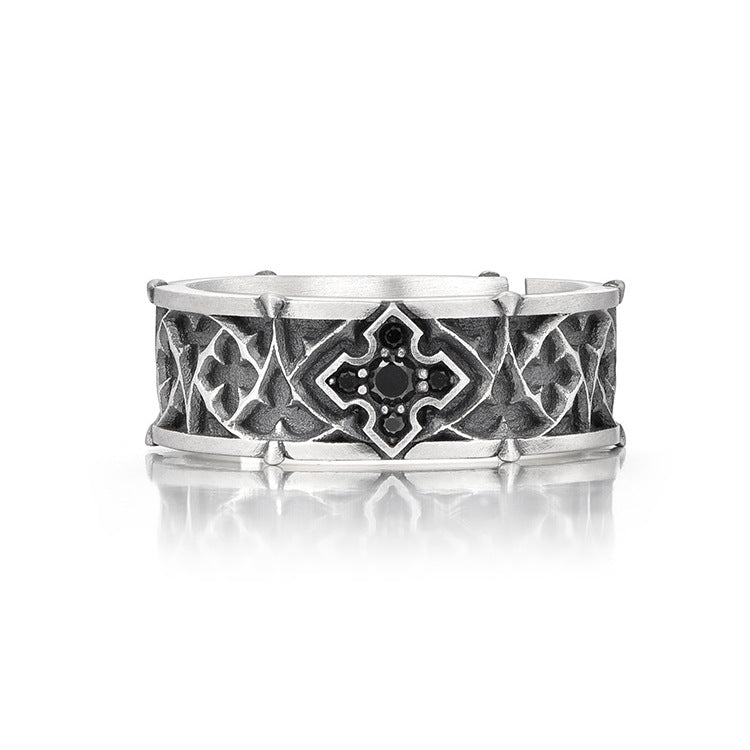 Mongolia Jewelry -Cross Ring