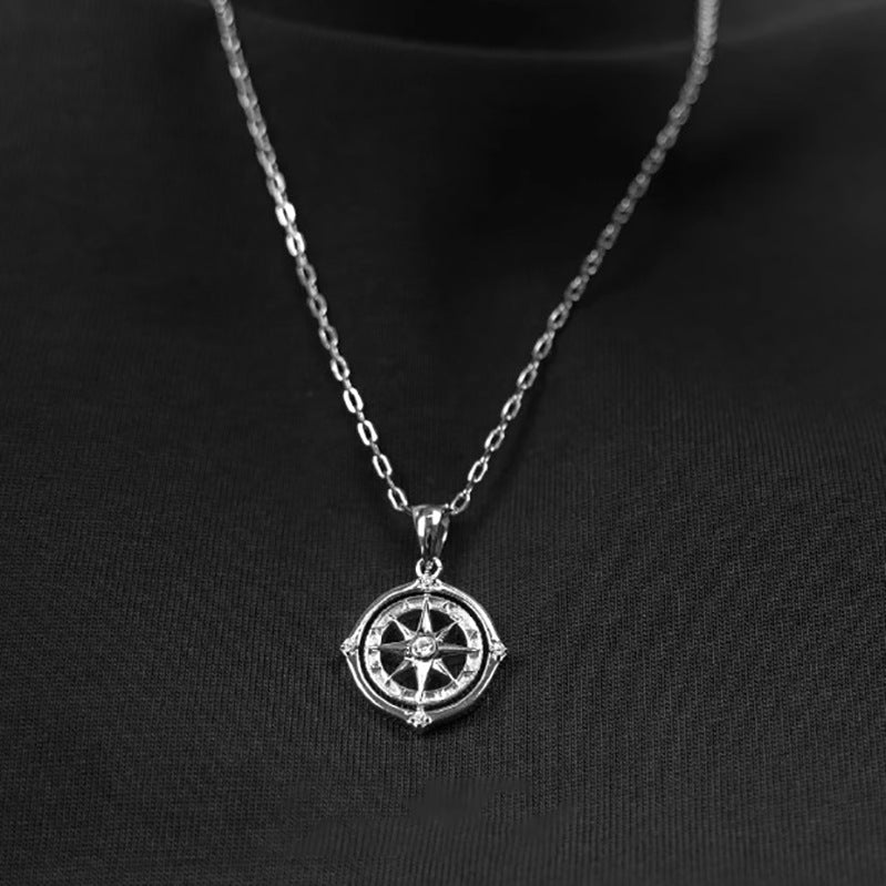 Mongolia Jewelry -Compass Necklace