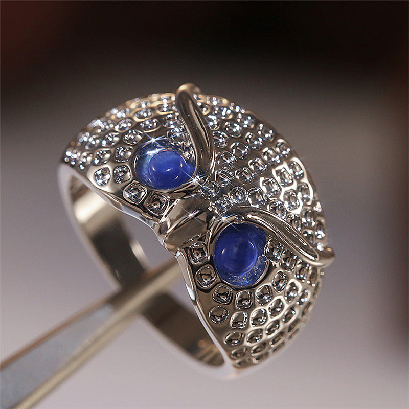 Mongolia Jewelry - Owl Ring
