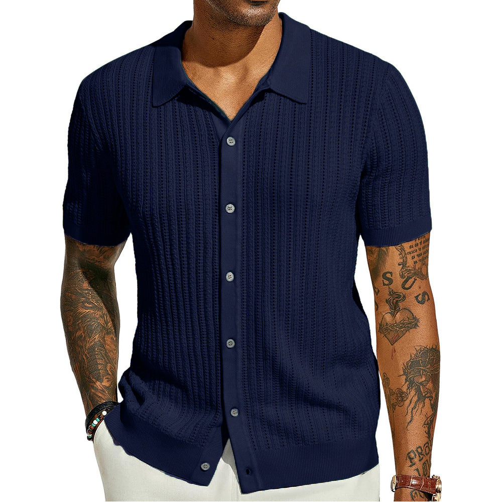 Mongolian Clothing - Men's Polyester Shirt