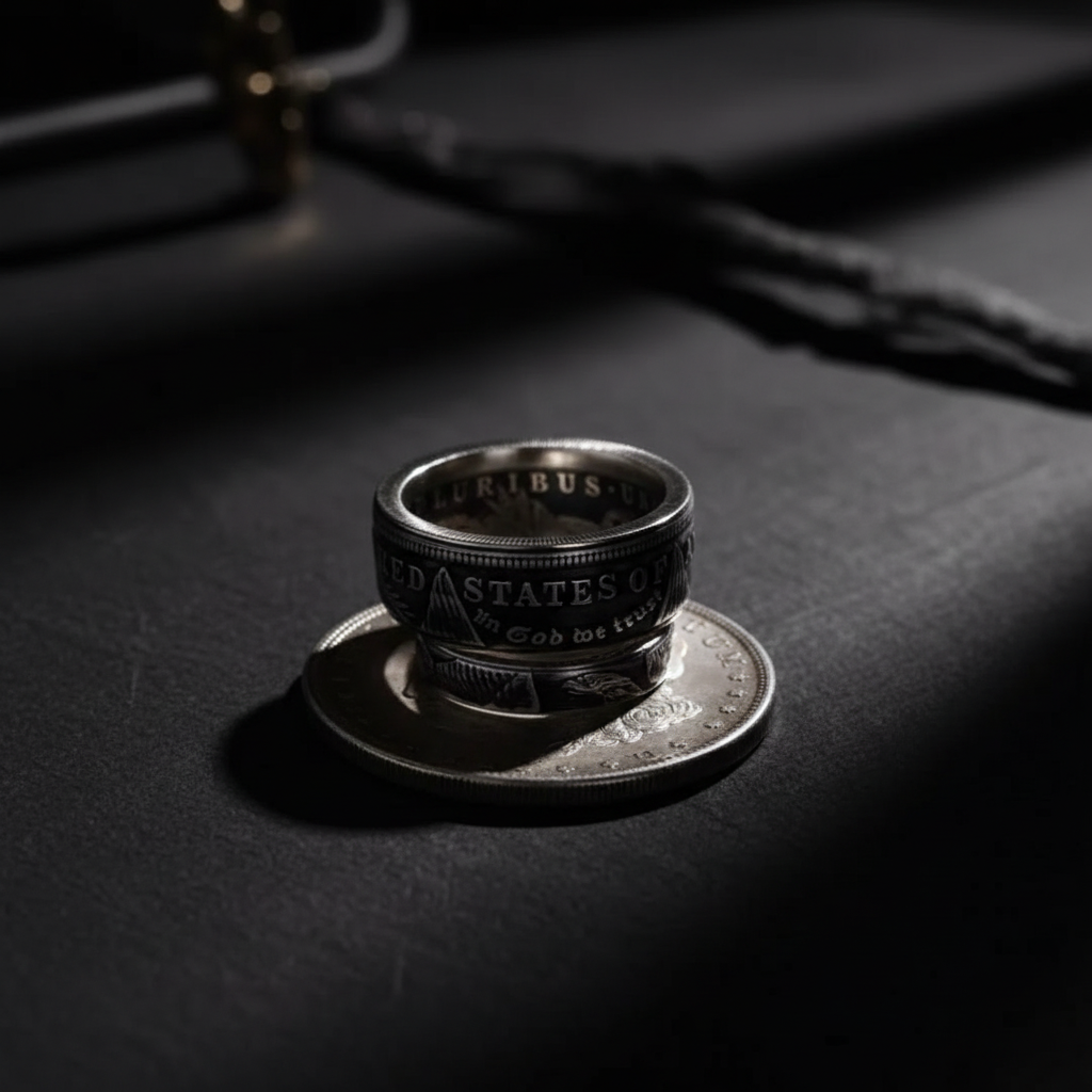 Morgan Silver Coin Ring
