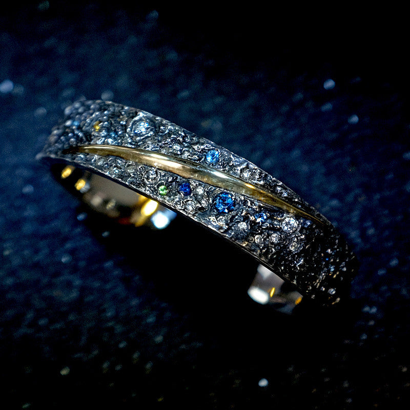 Mongolia Jewelry - Meteorite and Fire Traditional Mongolian Jewelry with a Cosmic Soul