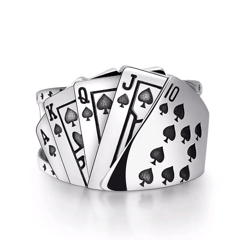 Mongolia Jewelry-Poker Ring