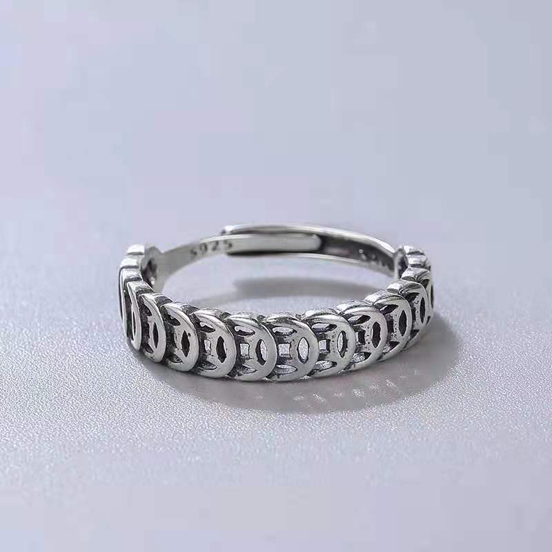 Mongolia Jewelry-Coin Ring