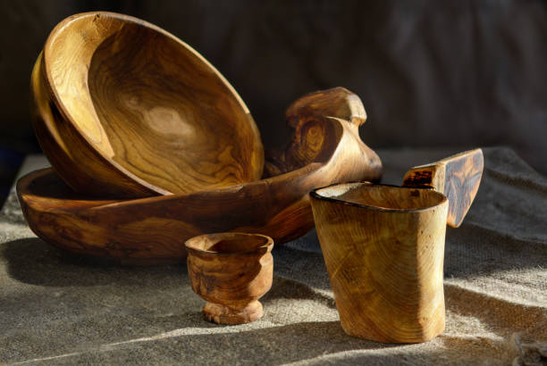 CULTURE OF MONGOLIAN WOODEN BOWLS