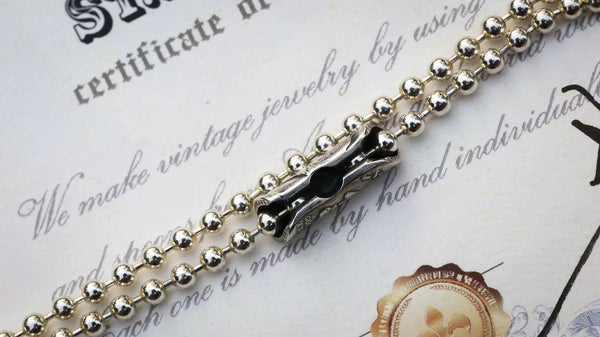 Mongolia Jewelry - Roosevelt Dime Silver Coin Bead Necklace