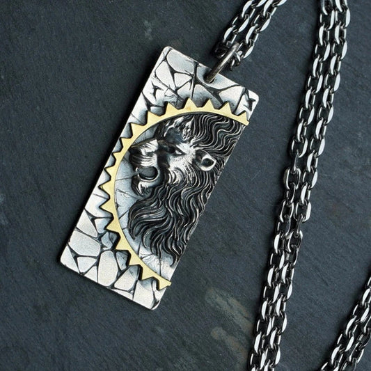 Mongolia Jewelry - Lion King Necklace