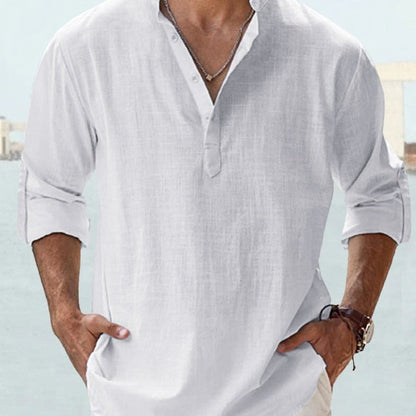Mongolian Clothing -Long Sleeve Cotton Top