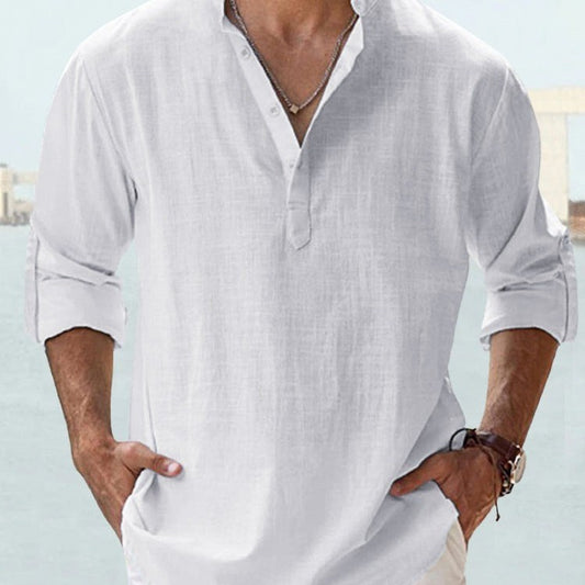 Mongolian Clothing -Long Sleeve Cotton Top