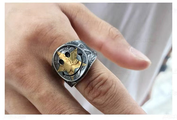 Mongolia Jewelry - Mercury dime Ring