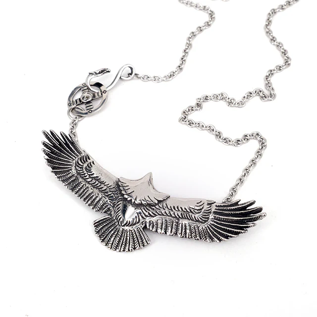 Mongolia Jewelry - Spread Wings Eagle Choker Necklace