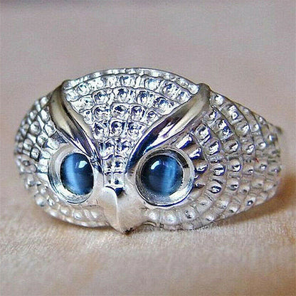 Mongolia Jewelry -   Owl Ring