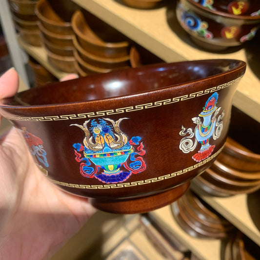 Mongolian Wooden Bowl - Lovesickness