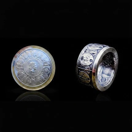 Spartan Shield Ring(Molon Labe)