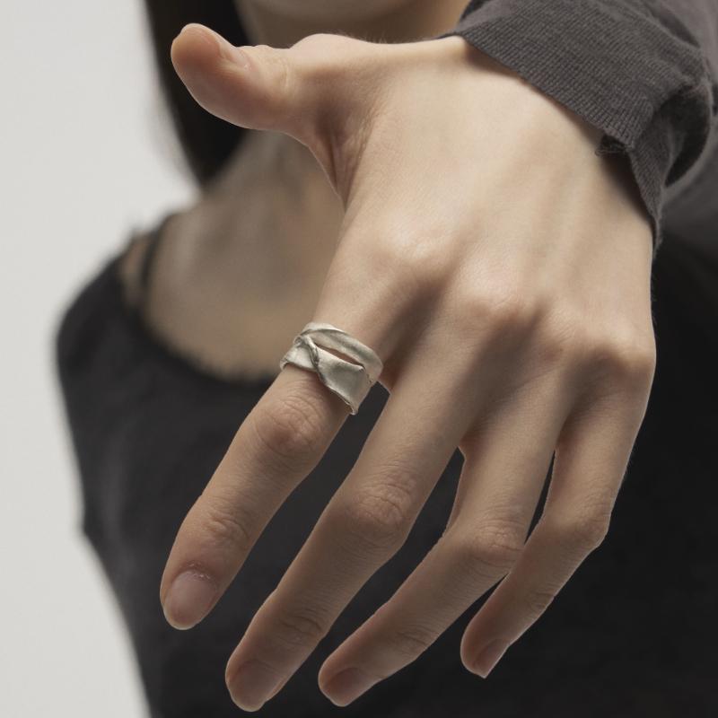 Mongolia Jewelry-Moon Petal Ring