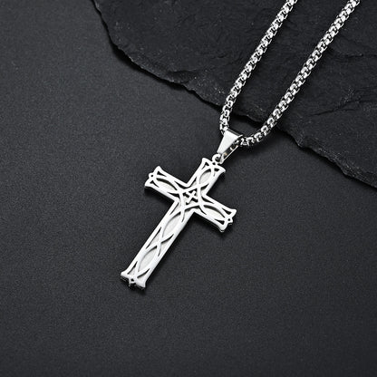 Mongolia Jewelry –Irish Knot Cross Necklace