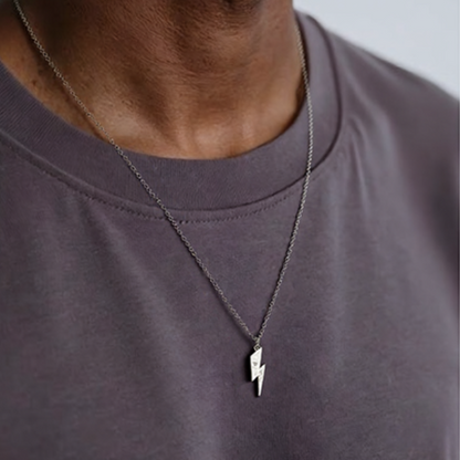 Mongolia Jewelry –Morgan Silver Coin Lightning Pendant