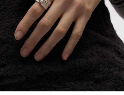 Mongolia Jewelry-Moon Petal Ring