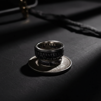 Morgan Silver Coin Ring