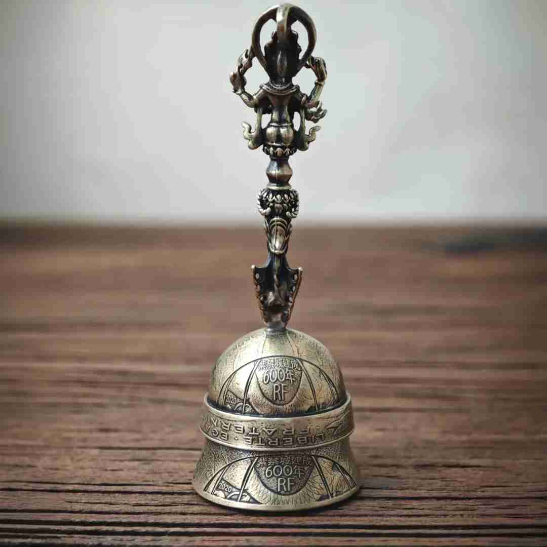 Mongolian Pendant – Vajra Dragon Bell