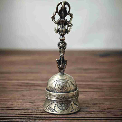 Mongolian Pendant – Vajra Dragon Bell