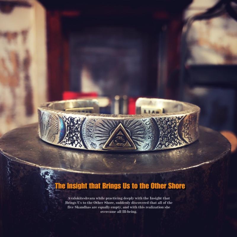 Mongolia Jewelry - Eye of God Bangle