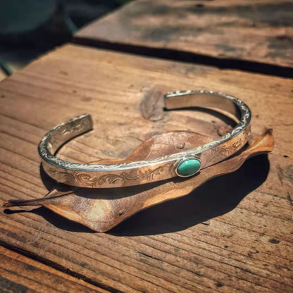 Mongolia Jewelry-Floral Tang Bracelet