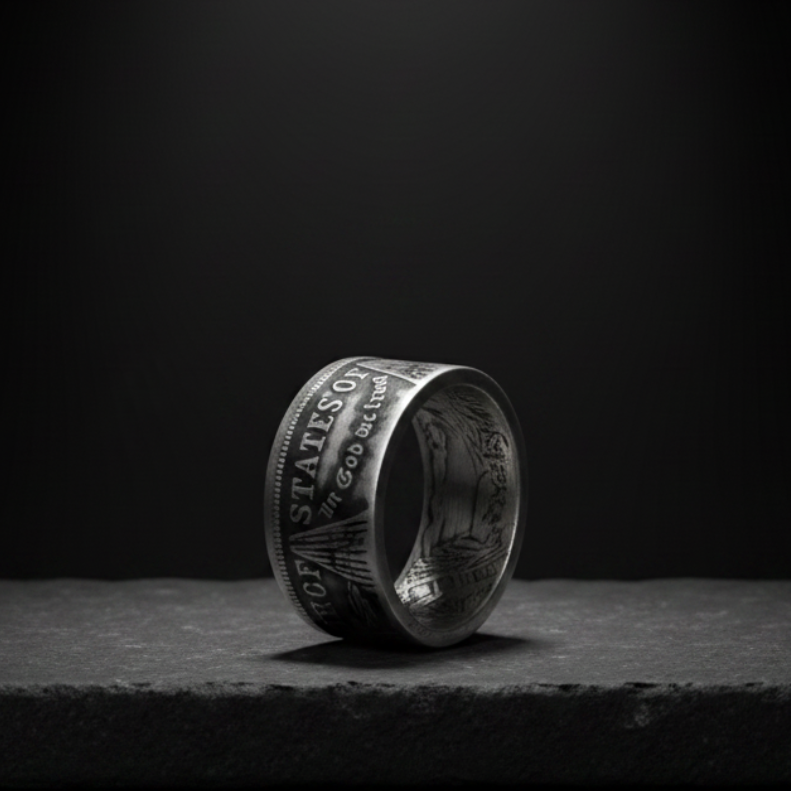 Morgan Silver Coin Ring