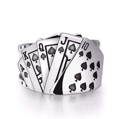 Mongolia Jewelry-Poker Ring